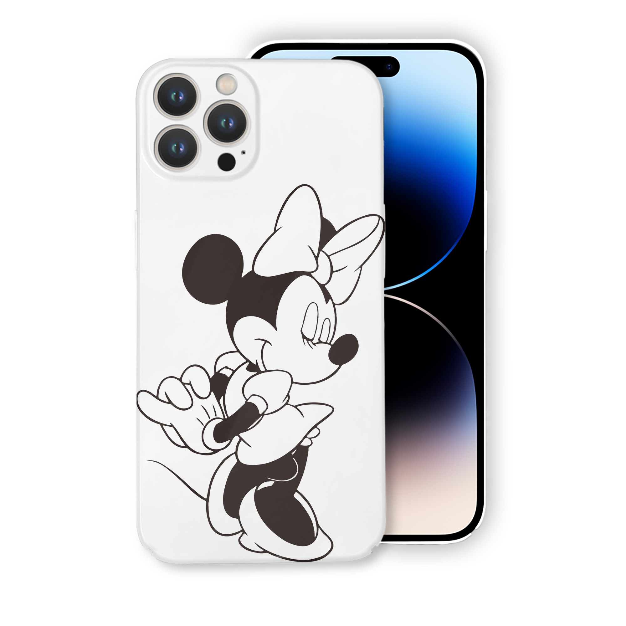 （画像用） ミッキーマウス Mickey Mouse 【iPhone 14シリーズ対応】ハードケース